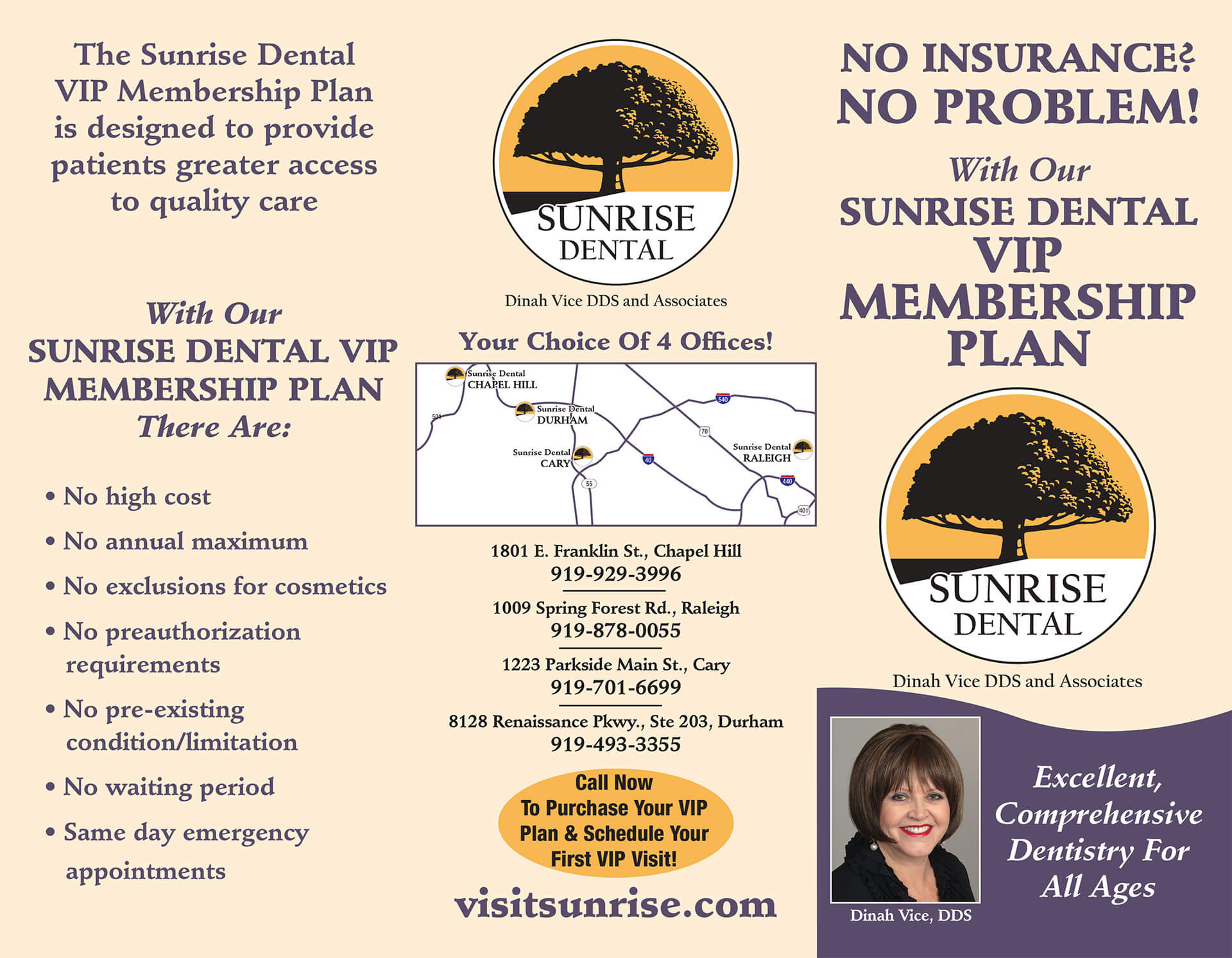 Sunrise Dental | Snoring Appliances, Emergency Treatment and Oral Cancer Screening